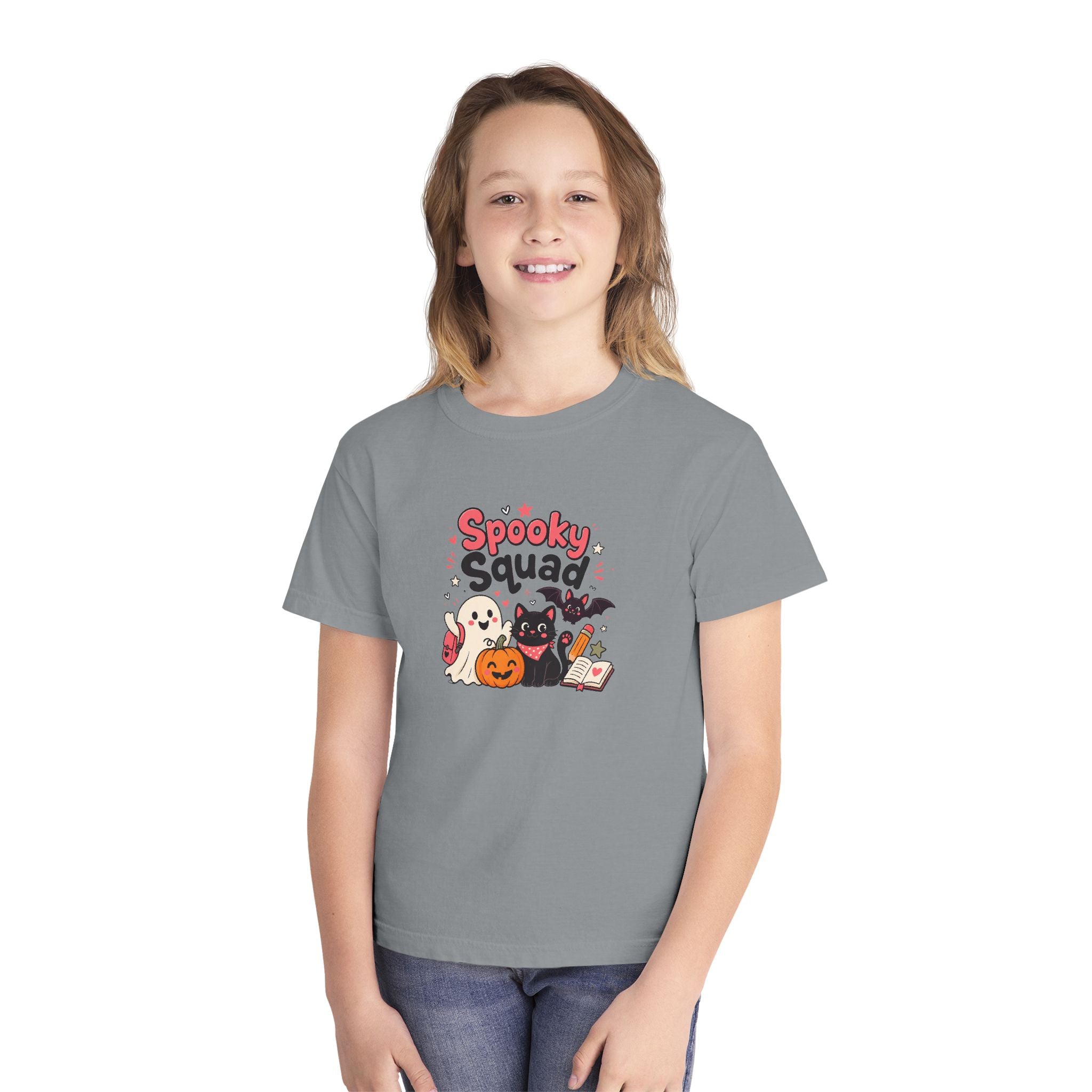 Spooky Squad Youth Retro Tee 🎃👻