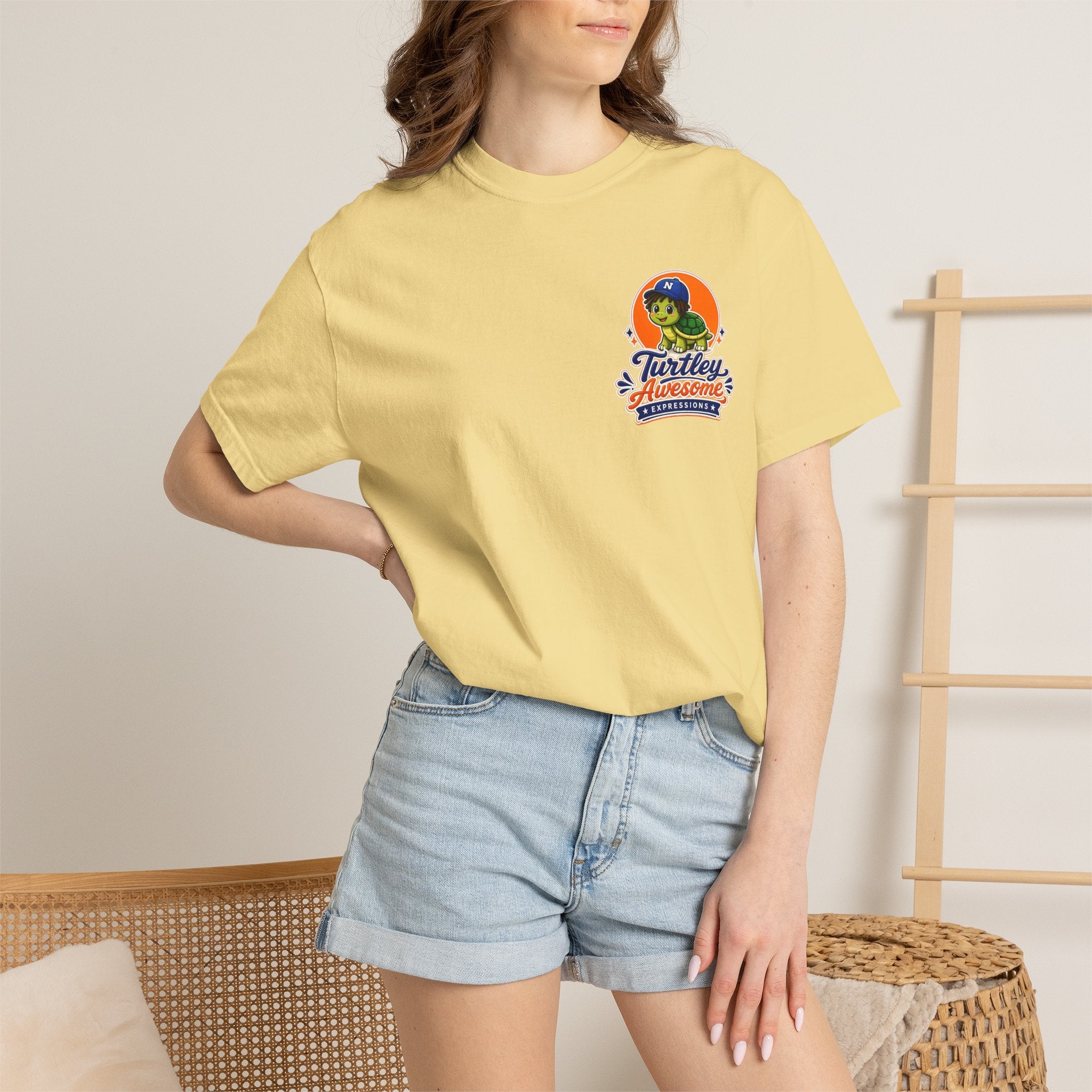 "Turtley Awesome" Turtle Graphic Tee