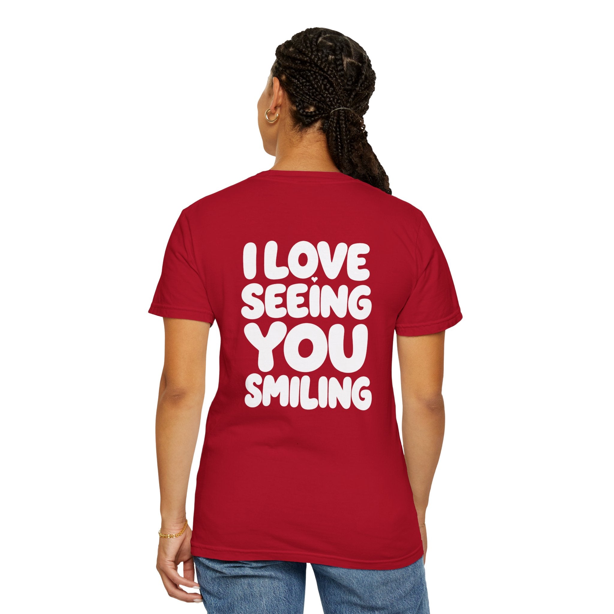Hi Lovely Human — Inspirational Garment-Dyed Adult T-Shirt