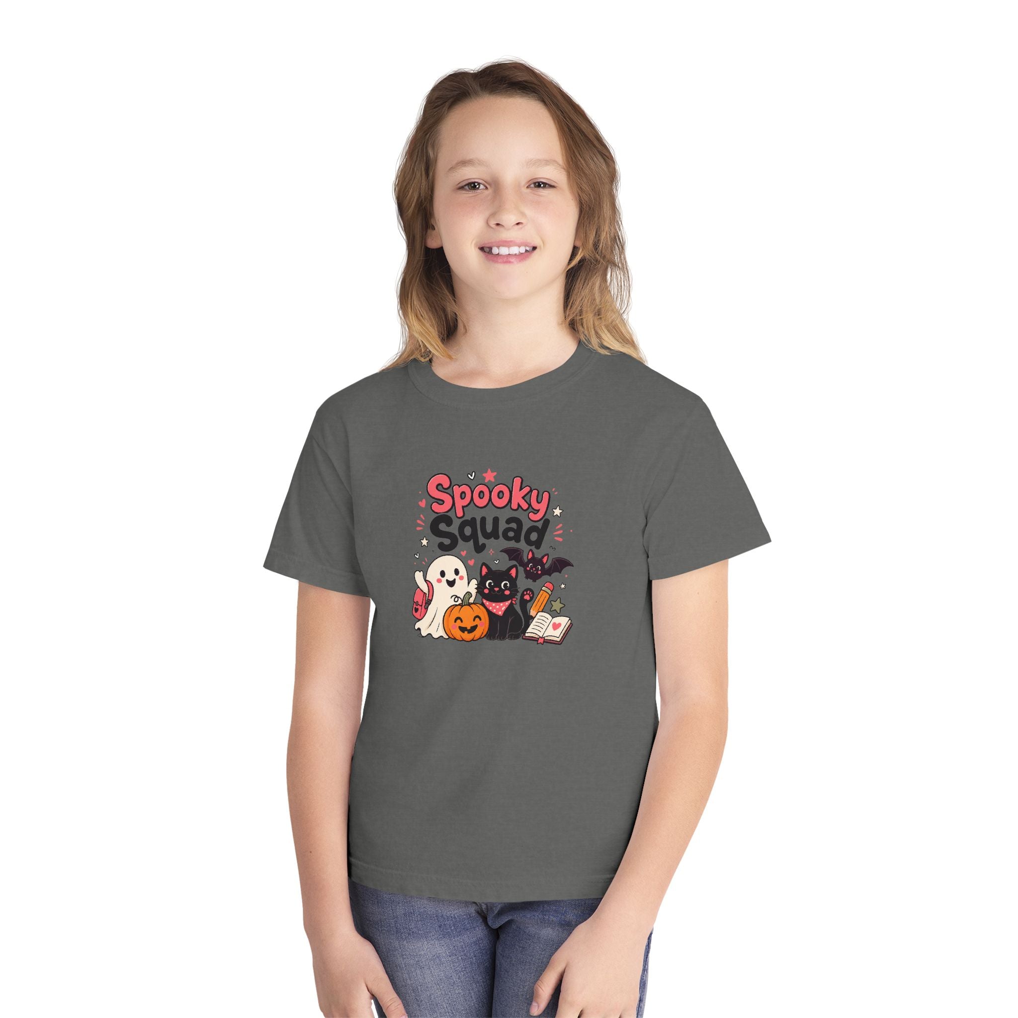 Spooky Squad Youth Retro Tee 🎃👻