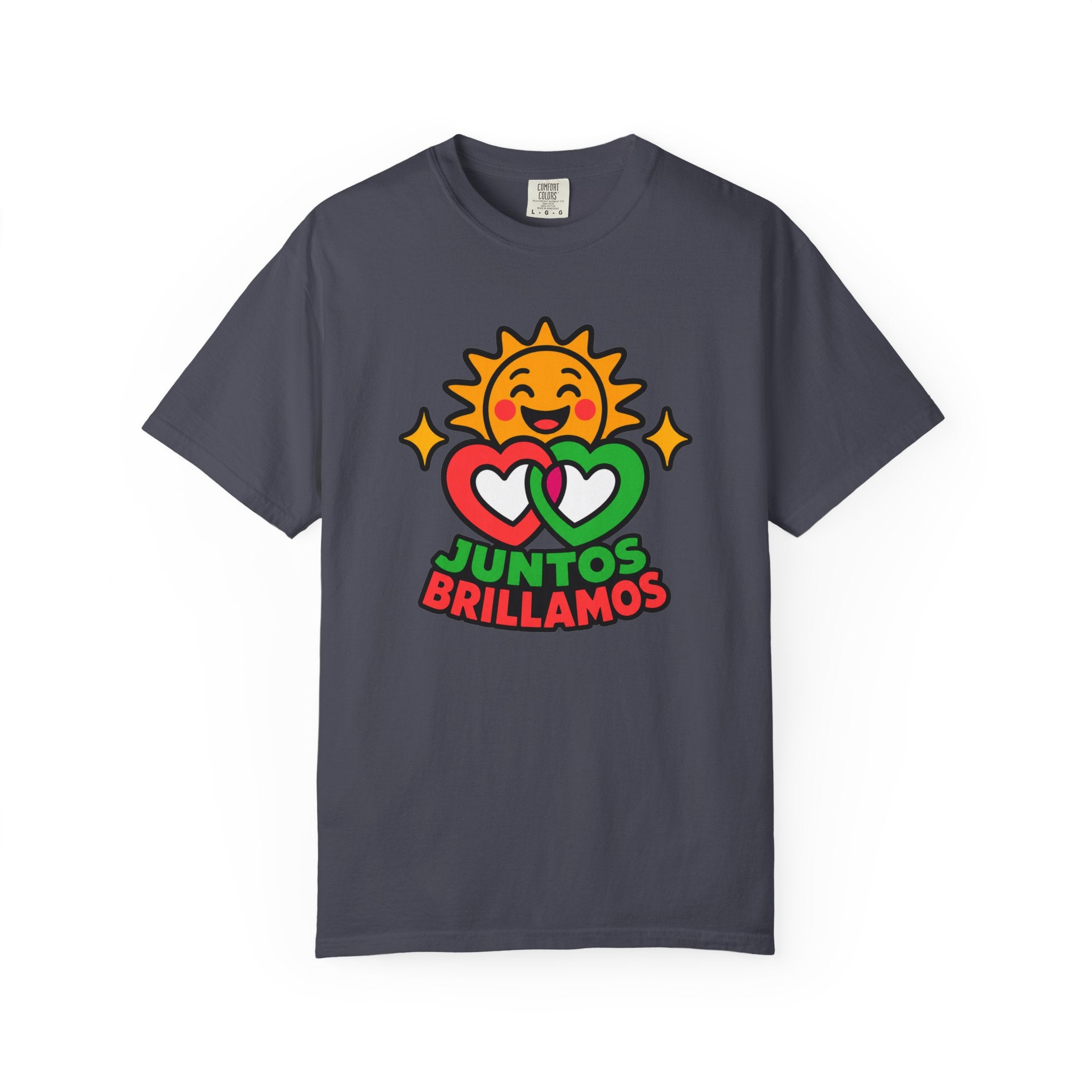 Juntos Brillamos Latino Heritage Heavyweight Tee ☀️❤️