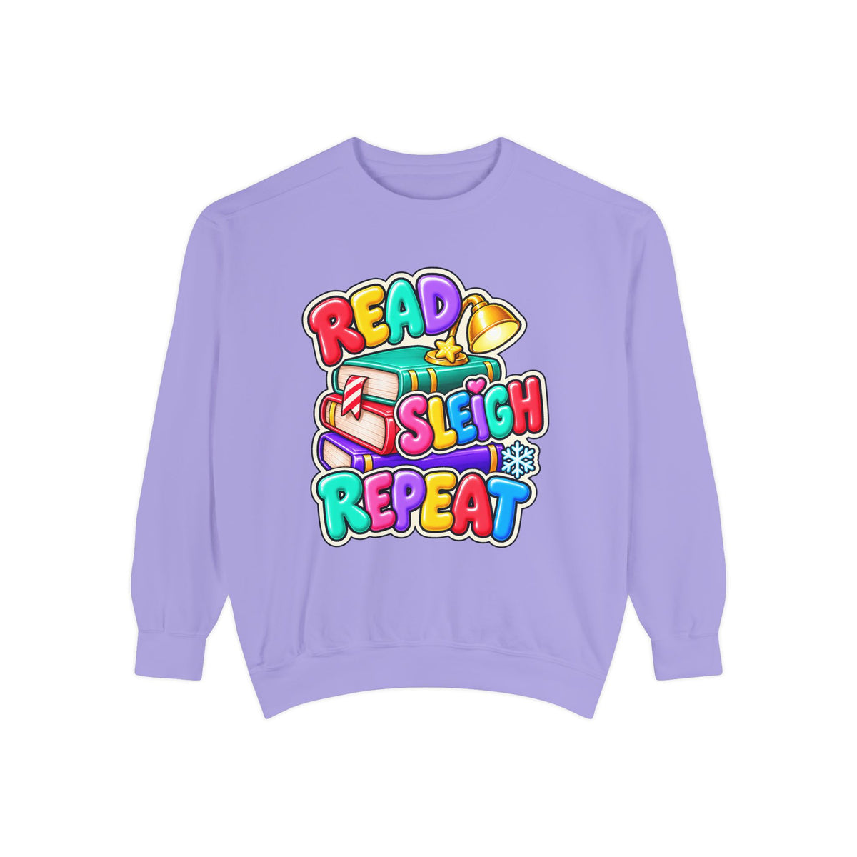 Read, Sleigh, Repeat Christmas Sweatshirt 📚🔔❄️