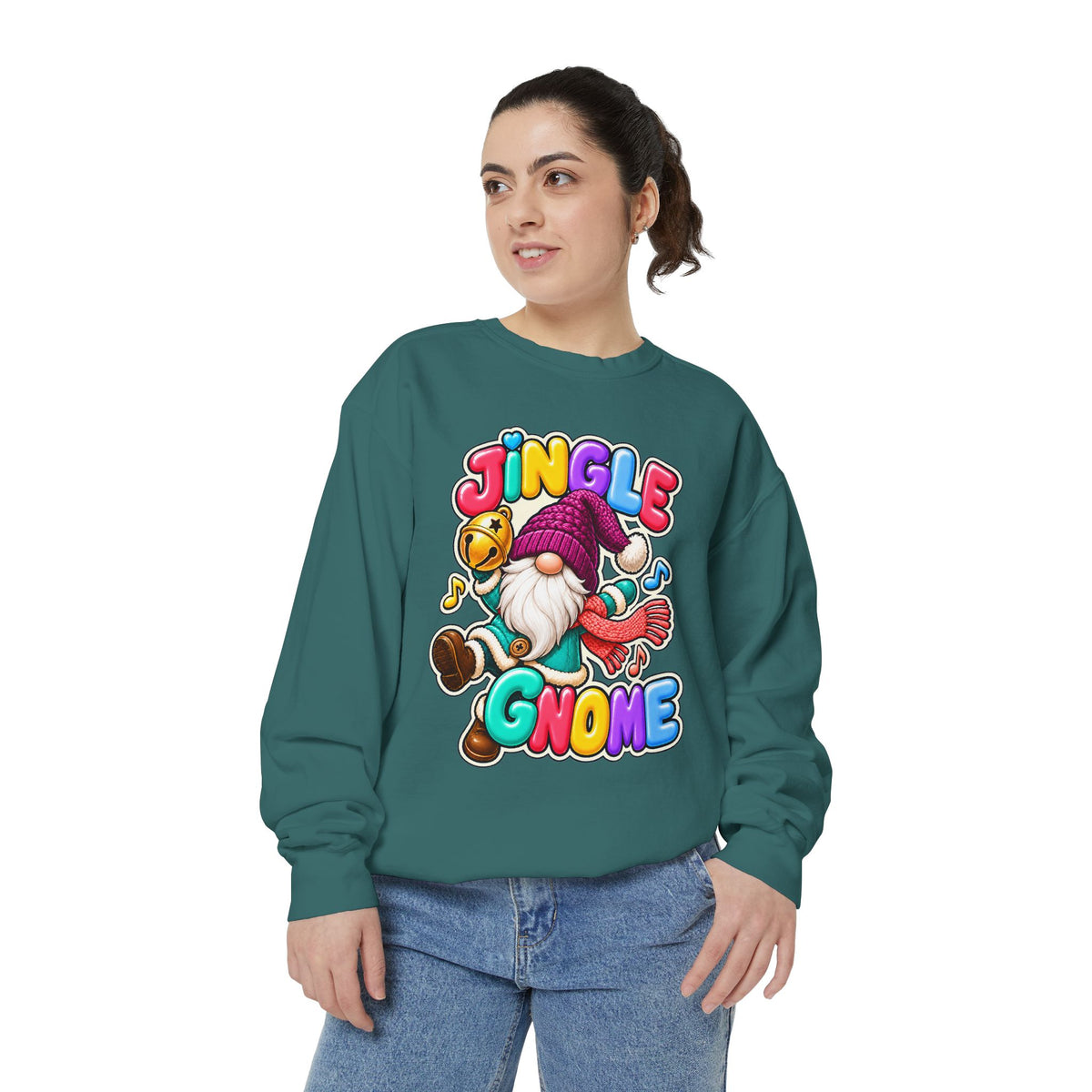 Jingle Gnome Christmas Sweatshirt 🔔🎶🧙‍♂️