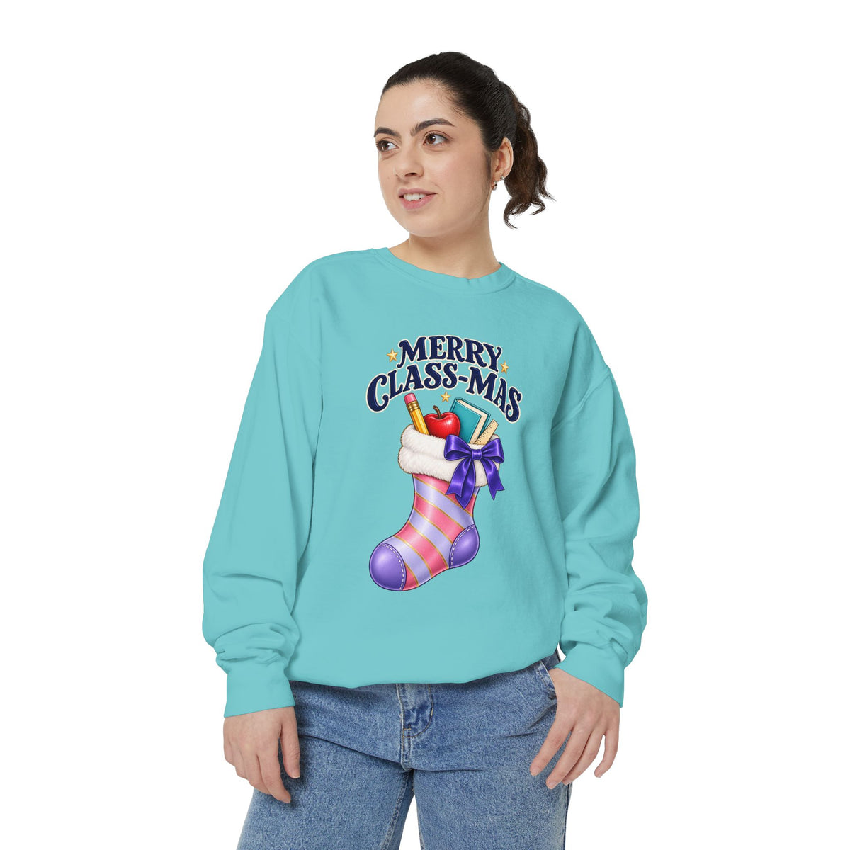 Merry Class-Mas Teacher Christmas Sweatshirt