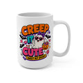 Creep It Cute Mug - Halloween Coffee Cup - Sweet but Spooky Ghost Mug - Fun Fall Gift