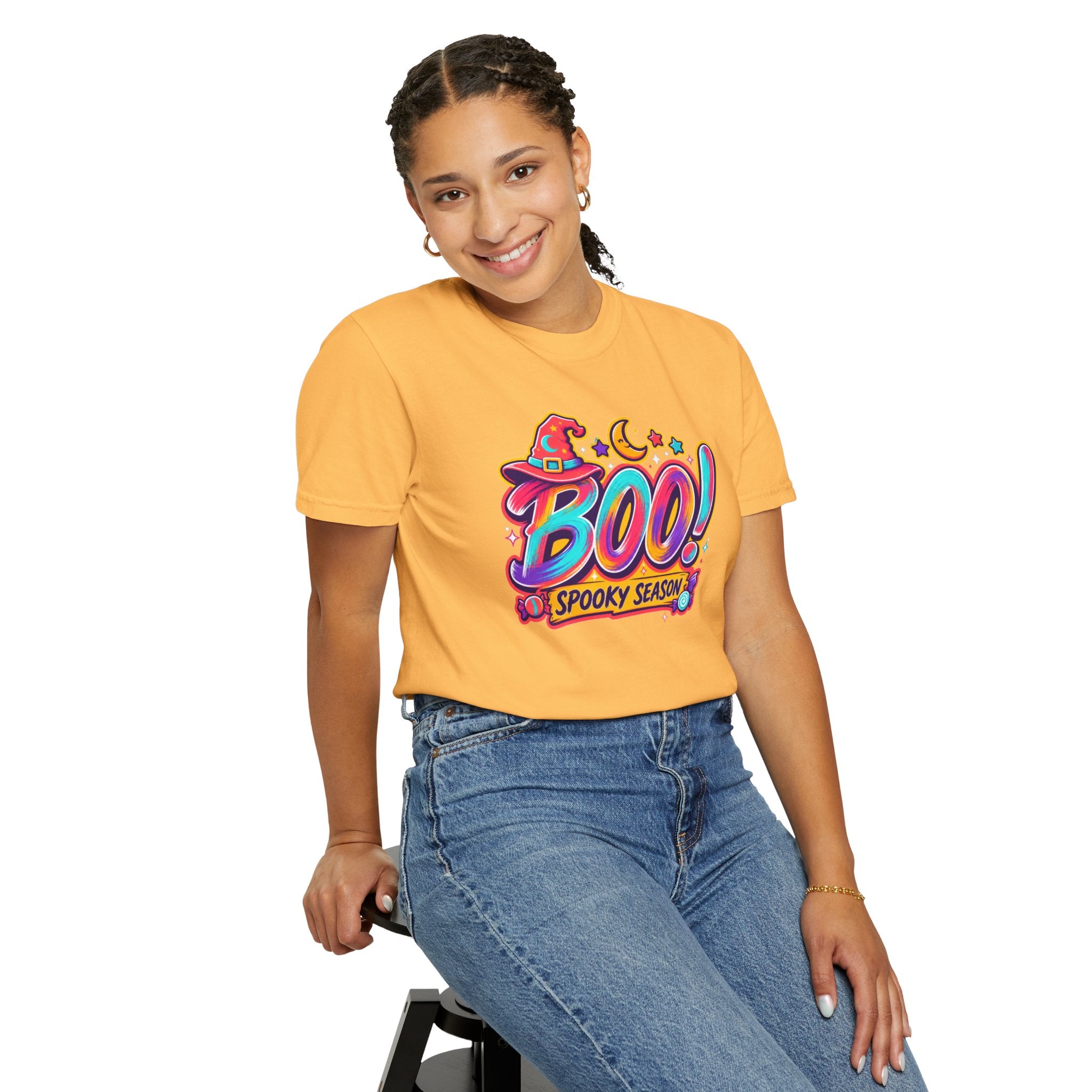 BOO! Spooky Season Heavyweight Tee 🎃✨
