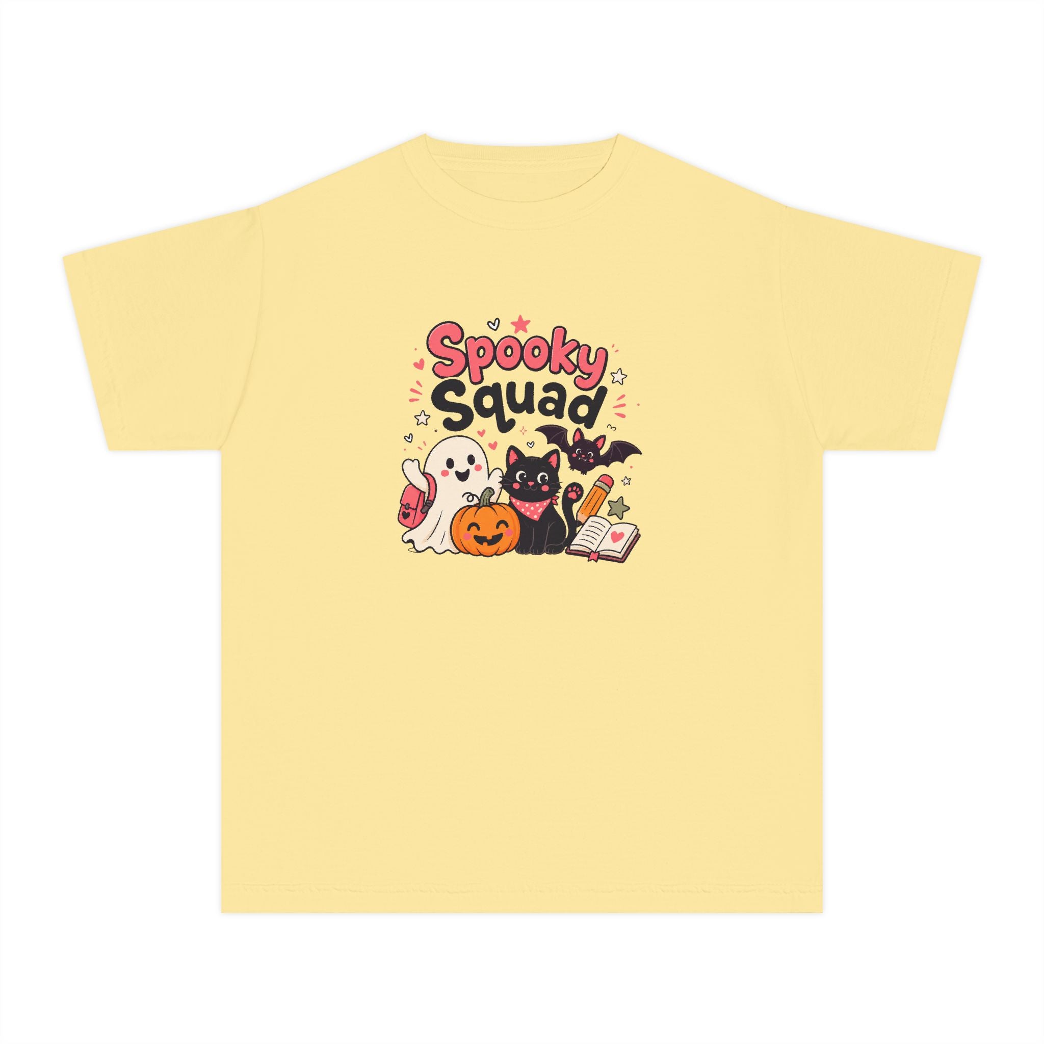 Spooky Squad Youth Retro Tee 🎃👻