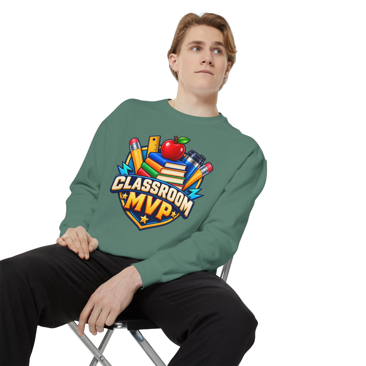 Classroom MVP School Sweatshirt 📚🏆 | Teacher Crewneck