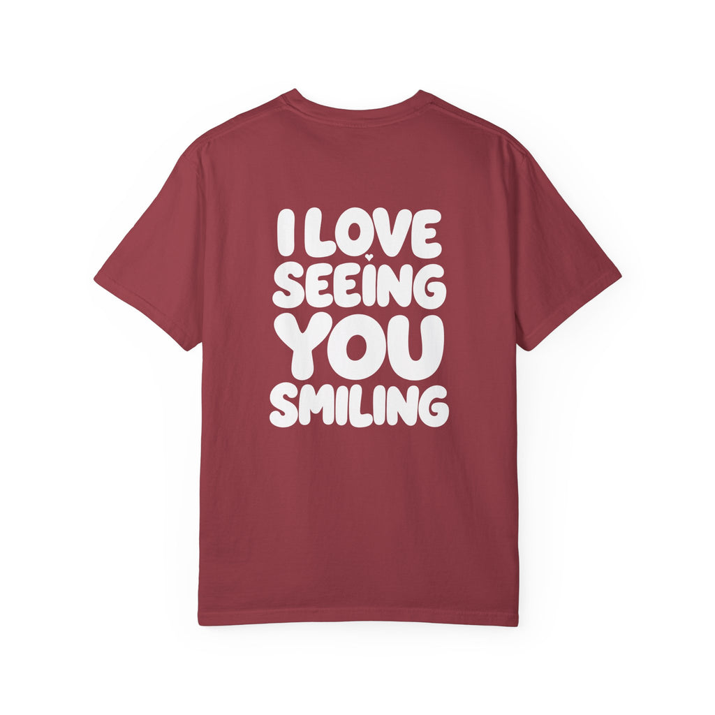 Hi Lovely Human — Inspirational Garment-Dyed Adult T-Shirt