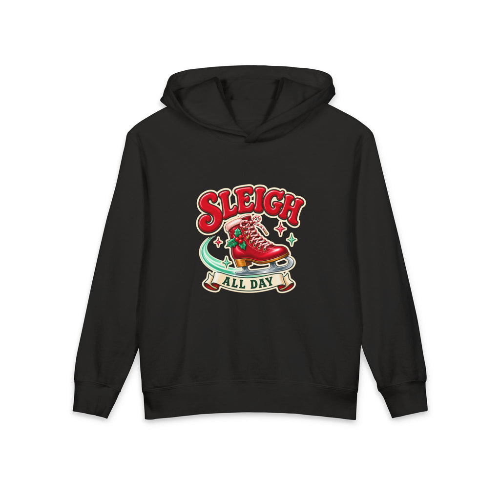 Sleigh All Day Youth Christmas Hoodie