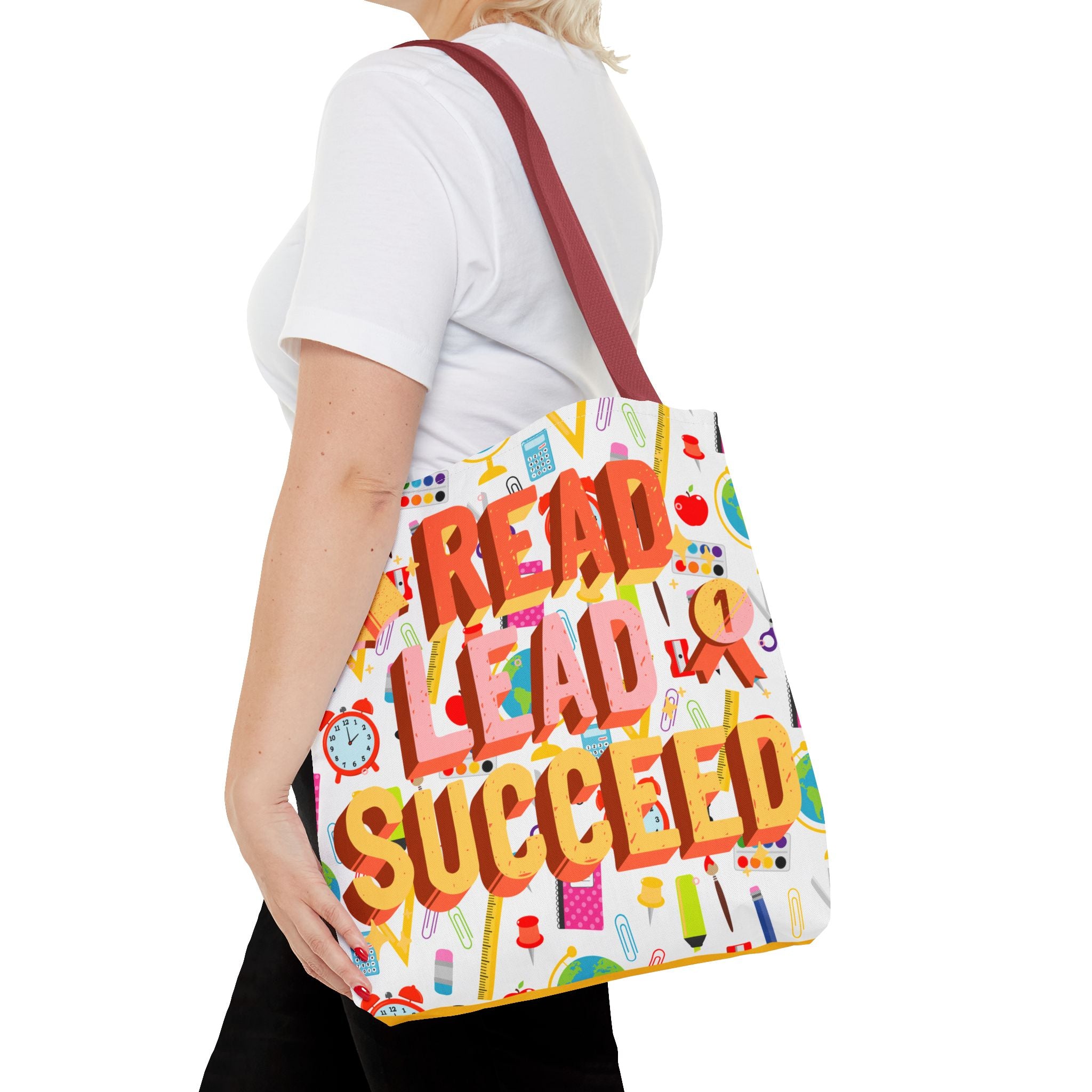 Read Lead to #1 Succeed - Tote Bag (AOP)