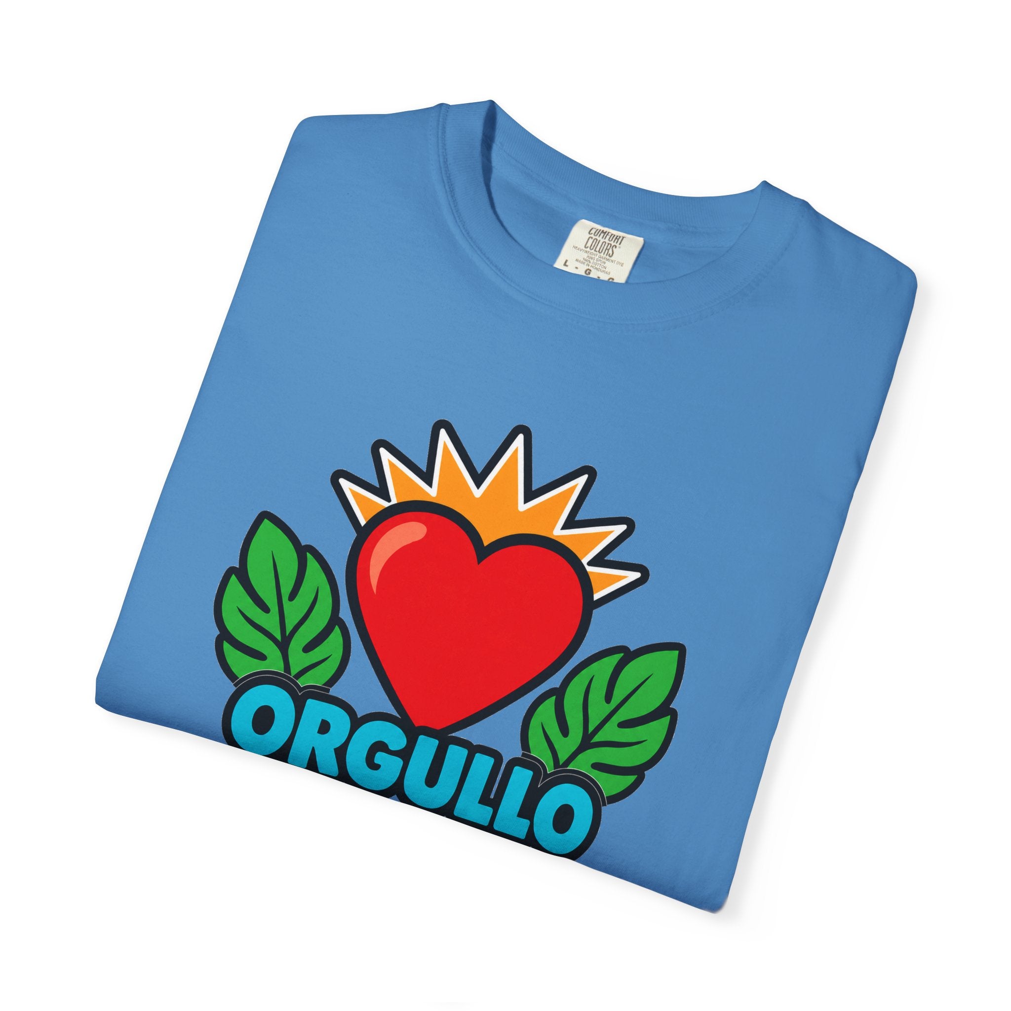 Orgullo Latino Heritage Heavyweight Tee ❤️🌿