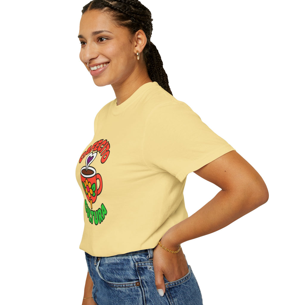 Cafecito Y Cultura Heavyweight Tee ☕🌼