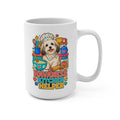 Havanese Kitchen Helper Mug - Cute Cooking Dog Coffee Cup - Colorful Havanese Mom, Dad and Pet Lover Gift