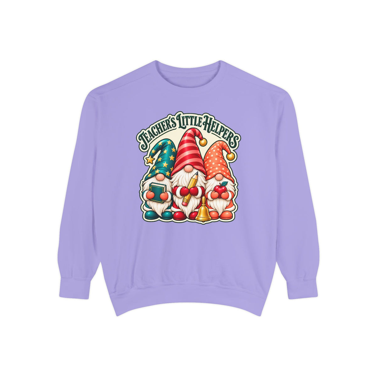 Teachers Little Helpers Gnome Christmas Sweatshirt