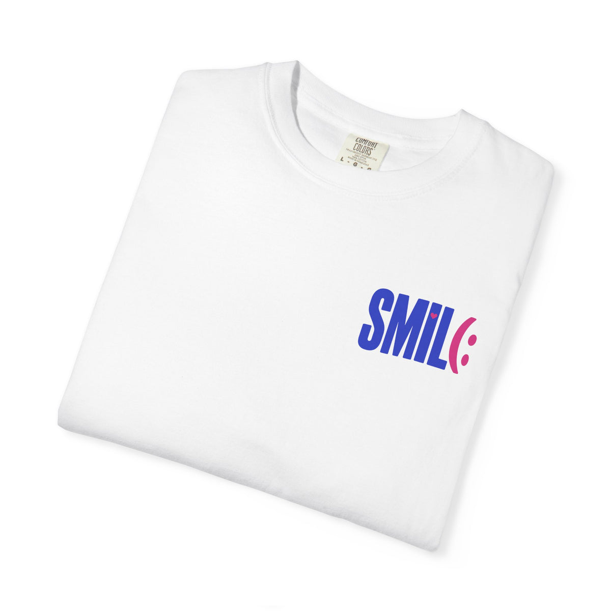 SMIL(: It’s Free Garment-Dyed Graphic Tee