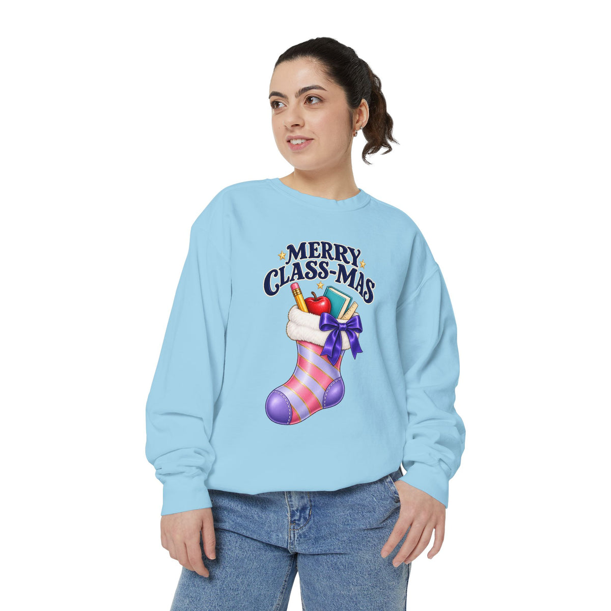 Merry Class-Mas Teacher Christmas Sweatshirt