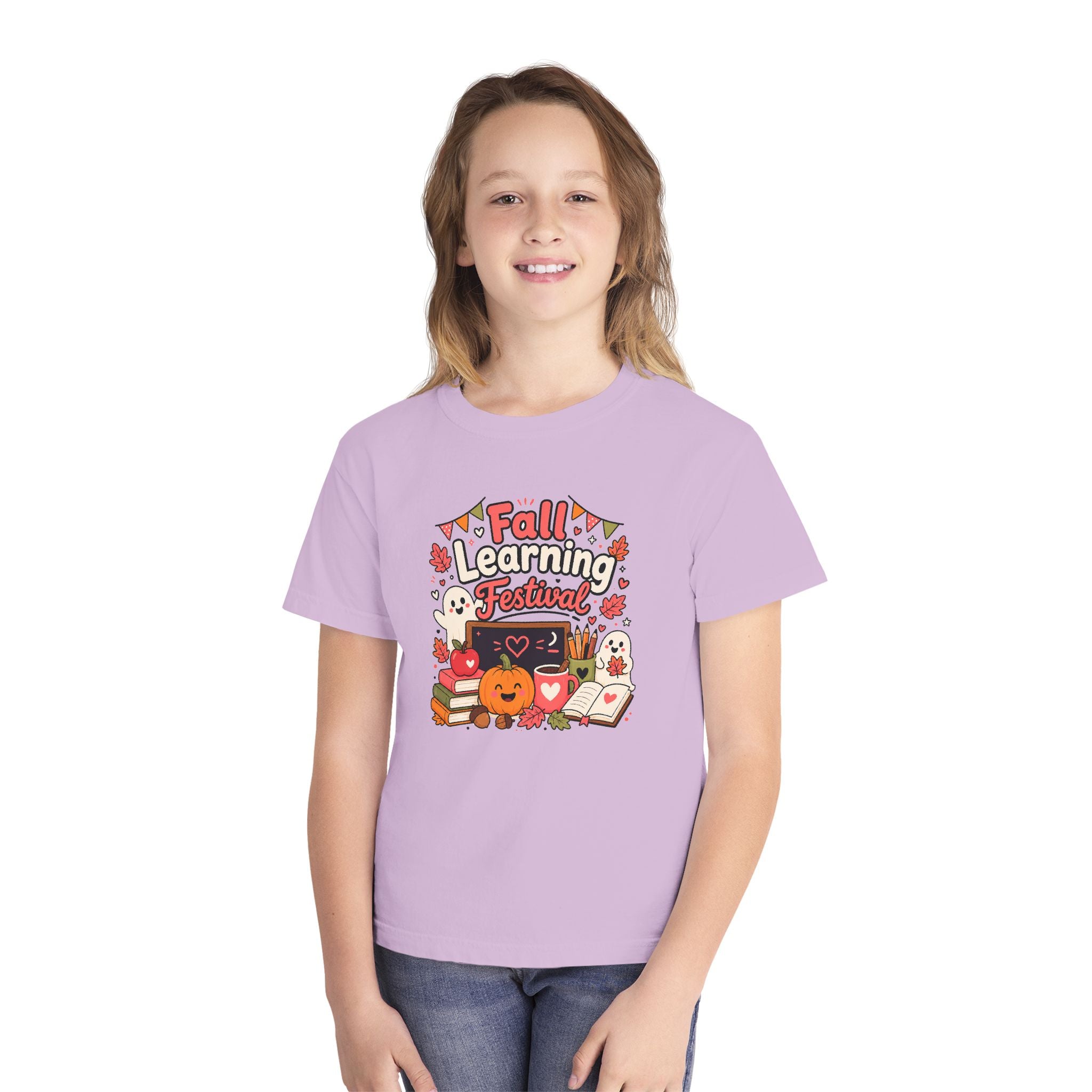 Fall Learning Festival Youth Retro Tee 🍂📚