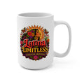 Latina and Limitless Mug - Poder Sin Fronteras Coffee Cup - Empowering Latina Gift for Strong Women, Dreamers and Entrepreneurs
