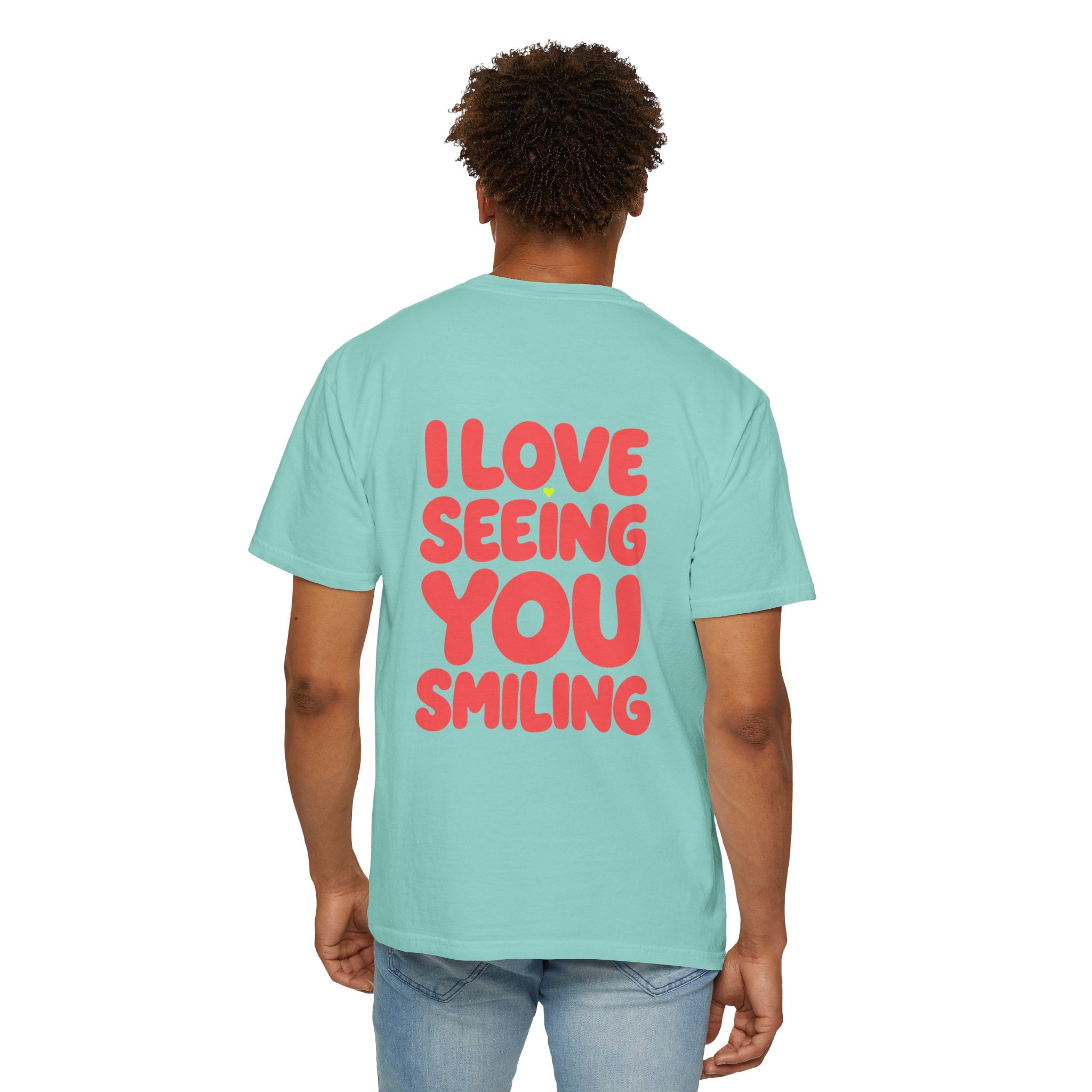 Hi Lovely Human Navy Garment-Dyed Comfort Colors® T-Shirt