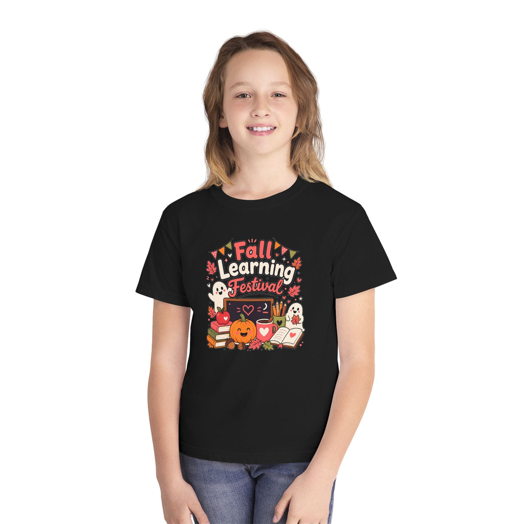 Fall Learning Festival Youth Retro Tee 🍂📚
