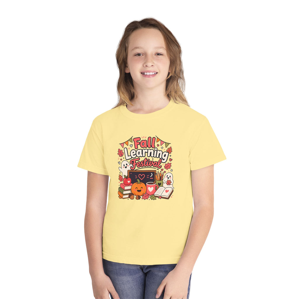 Fall Learning Festival Youth Retro Tee 🍂📚