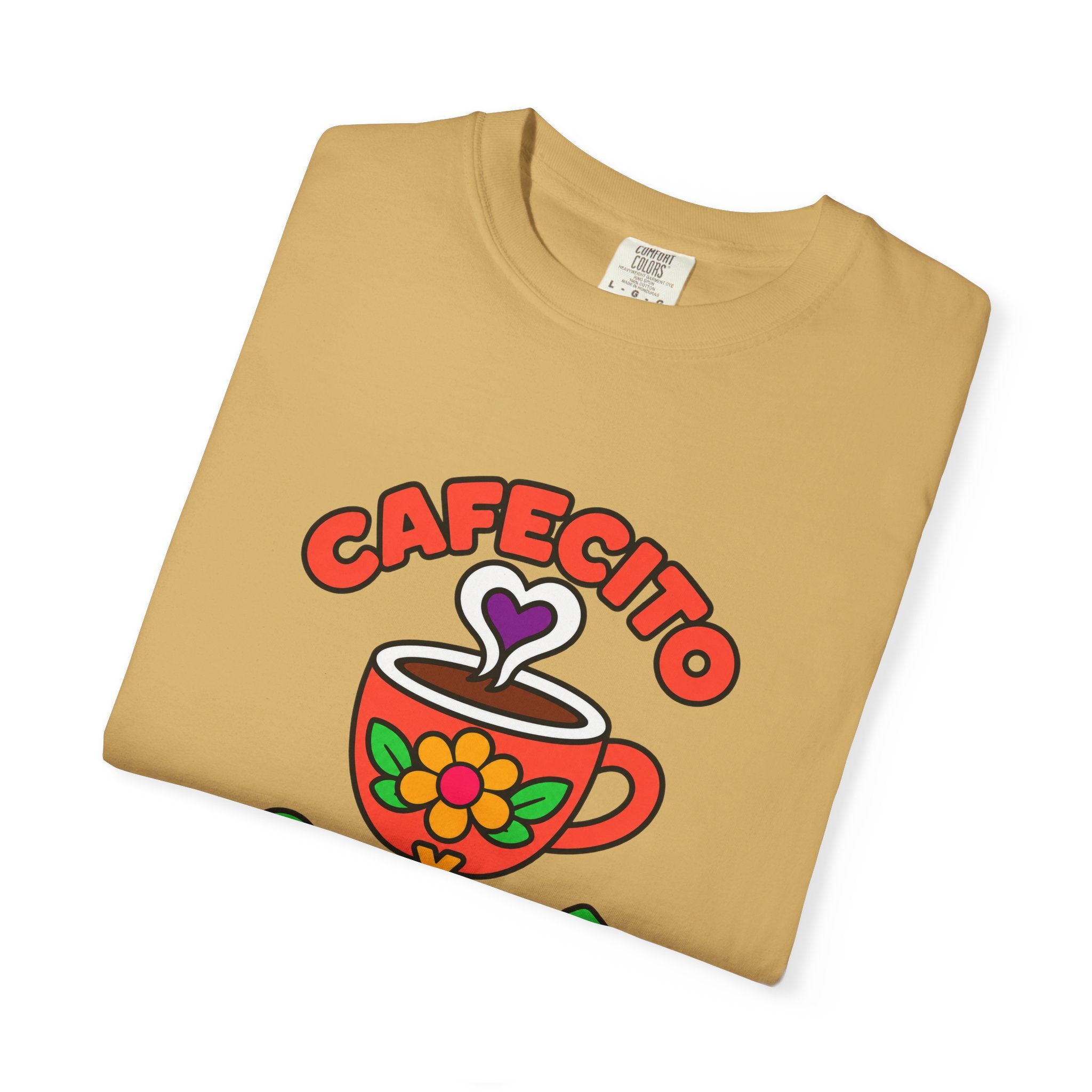 Cafecito Y Cultura Heavyweight Tee ☕🌼