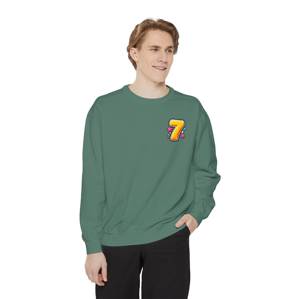 Seven Has “Even” in It, That’s Odd Sweatshirt | Funny Number 7 Crewneck 7️⃣🤔