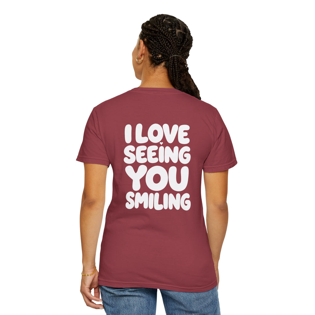 Hi Lovely Human — Inspirational Garment-Dyed Adult T-Shirt