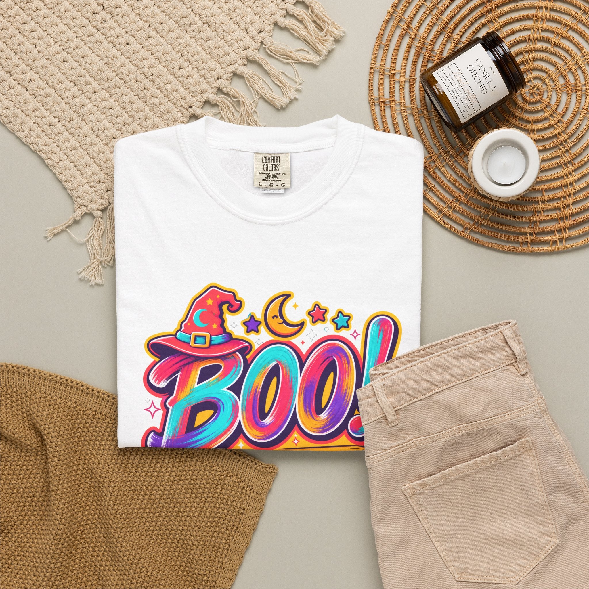 BOO! Spooky Season Heavyweight Tee 🎃✨