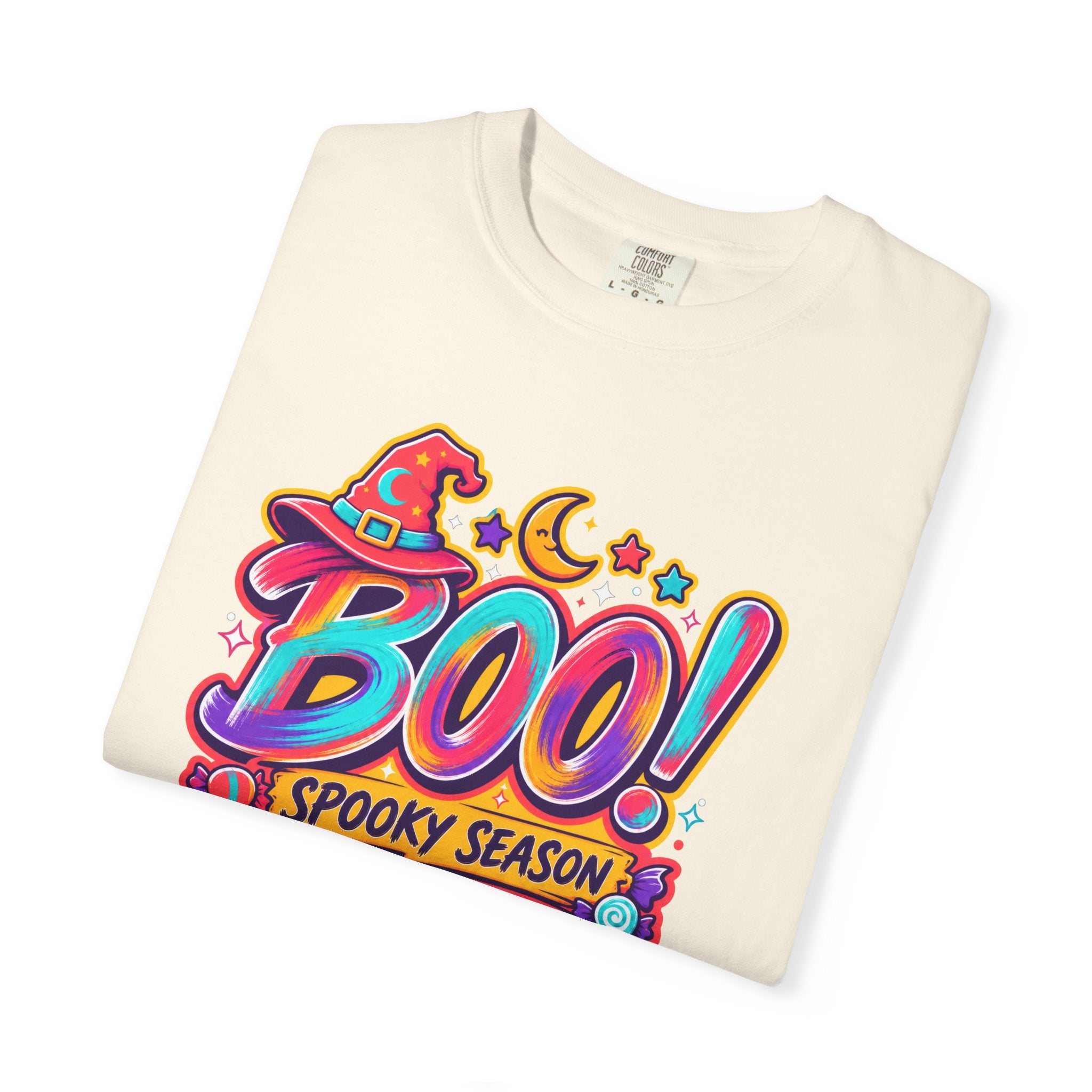 BOO! Spooky Season Heavyweight Tee 🎃✨