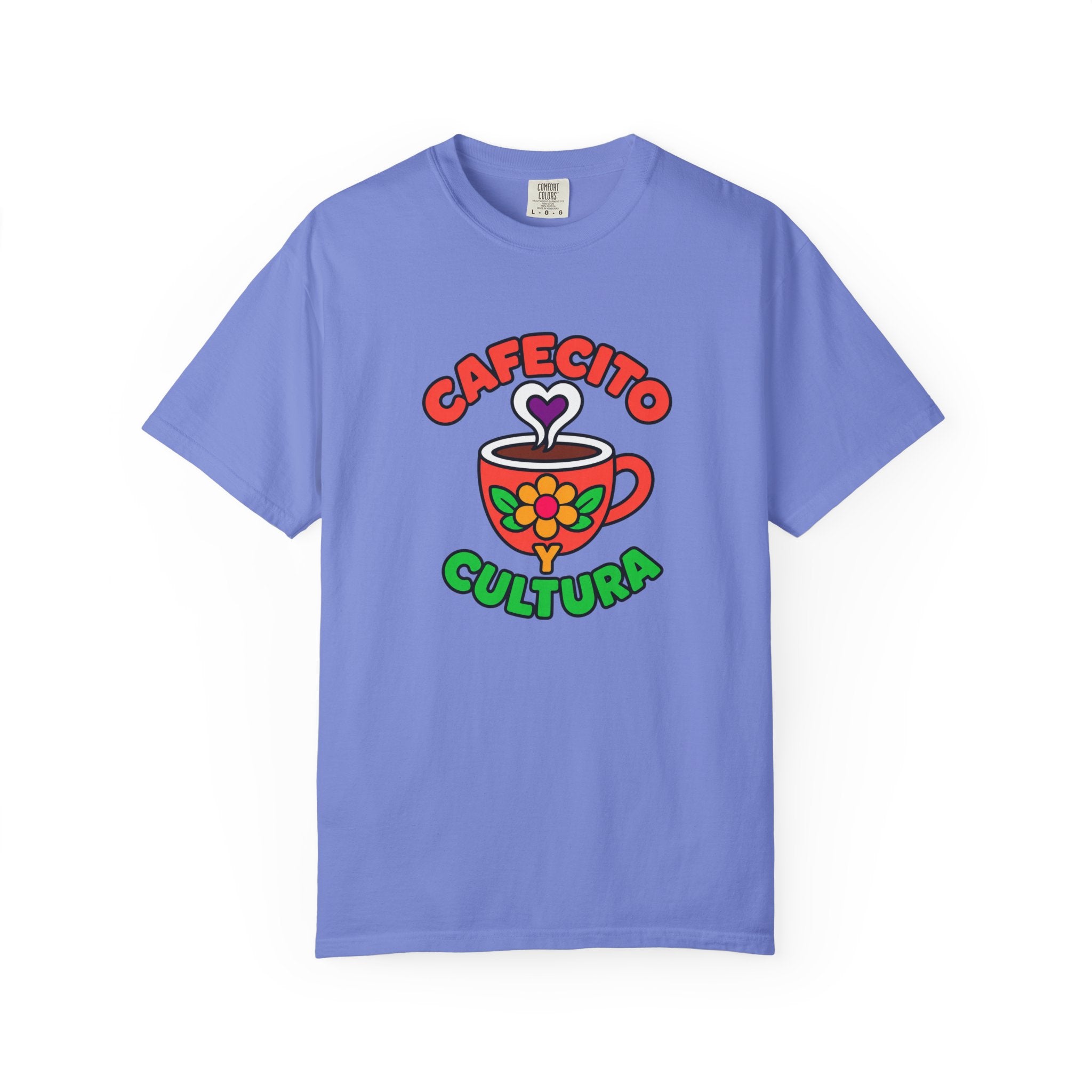 Cafecito Y Cultura Heavyweight Tee ☕🌼
