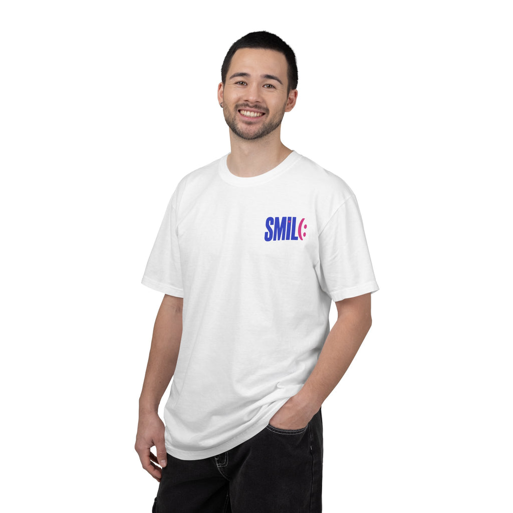 SMIL(: It’s Free Garment-Dyed Graphic Tee