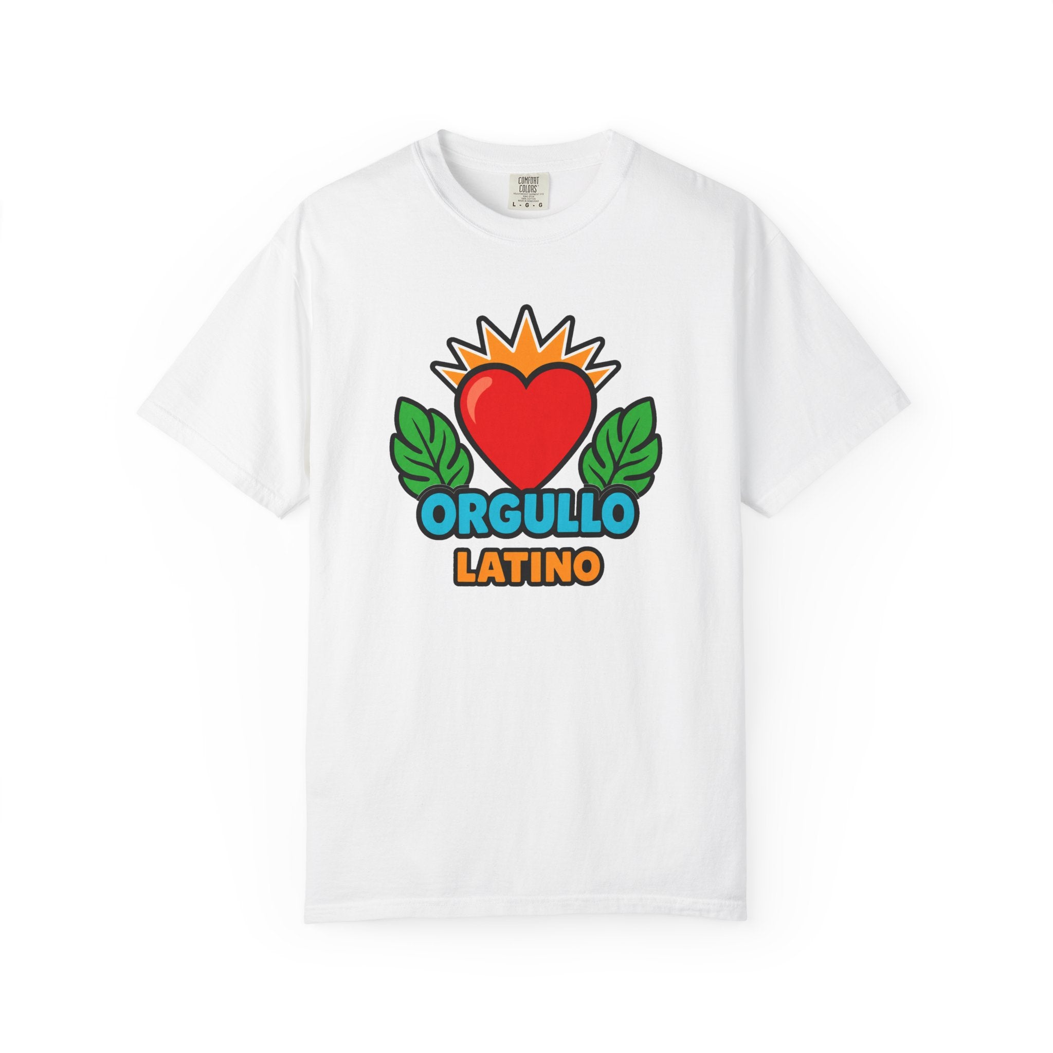 Orgullo Latino Heritage Heavyweight Tee ❤️🌿