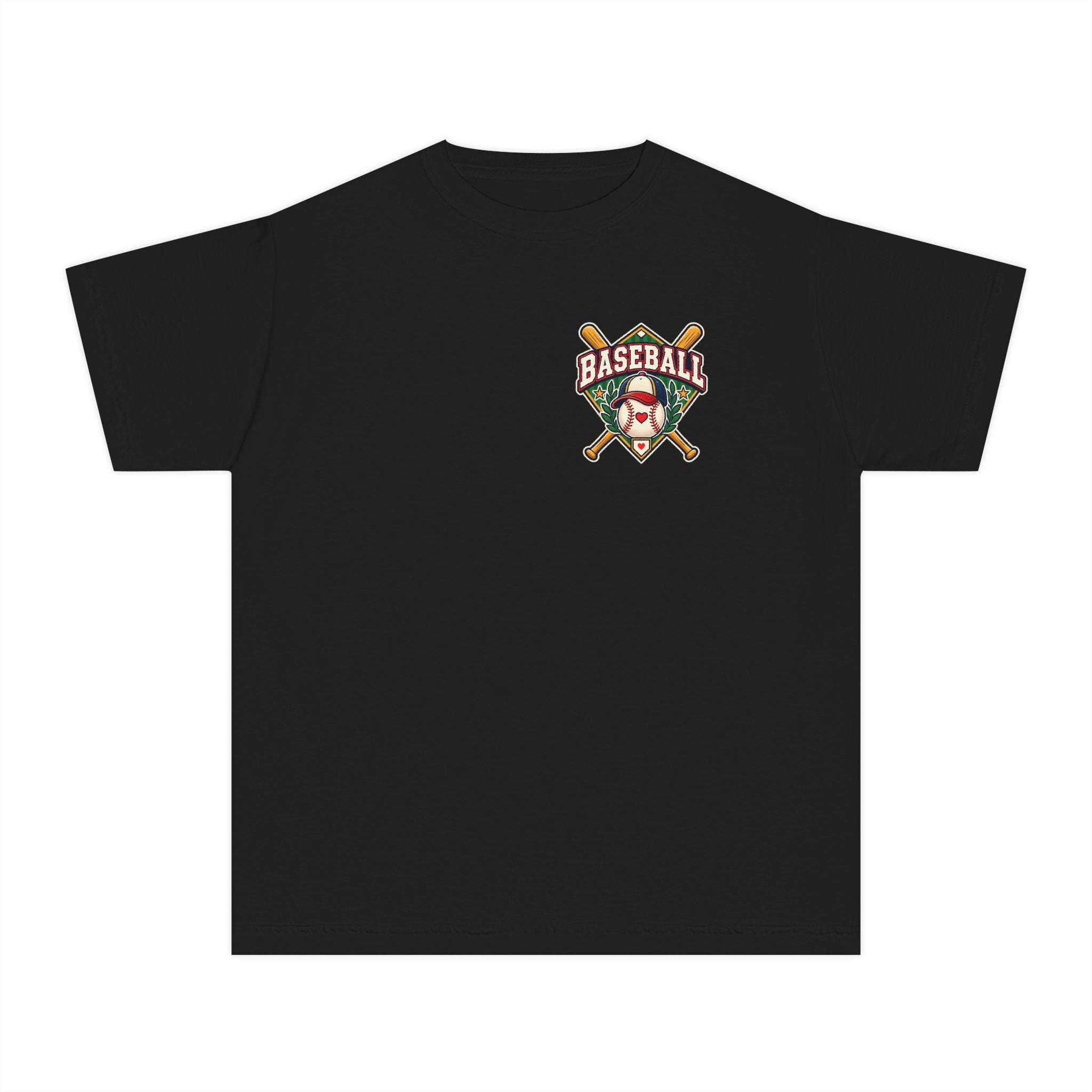 Vintage Baseball Youth Comfort Colors® Tee ⚾️