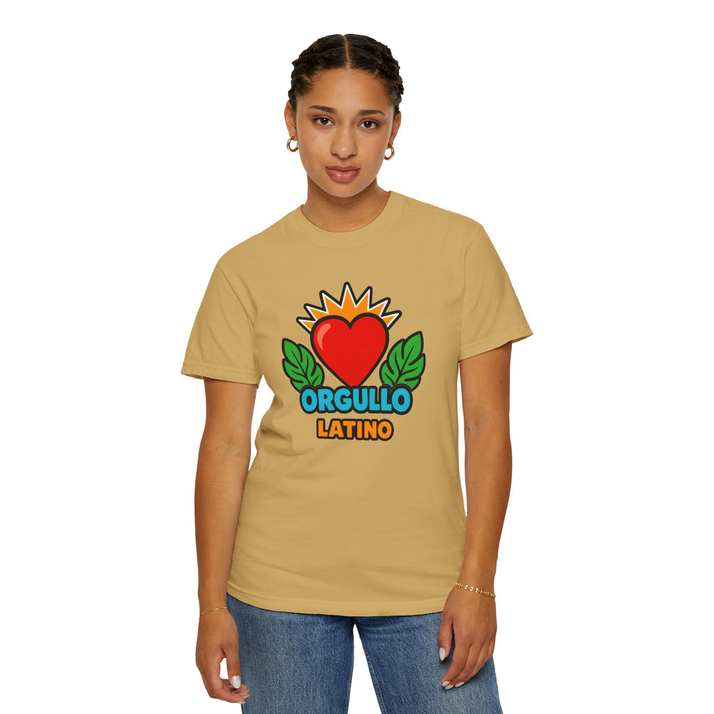 Orgullo Latino Heritage Heavyweight Tee ❤️🌿