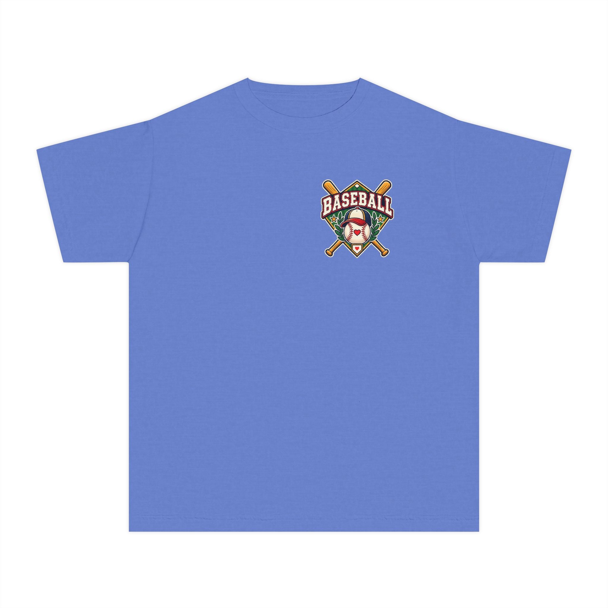 Vintage Baseball Youth Comfort Colors® Tee ⚾️