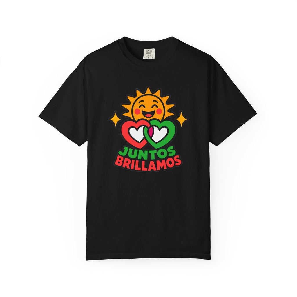 Juntos Brillamos Latino Heritage Heavyweight Tee ☀️❤️