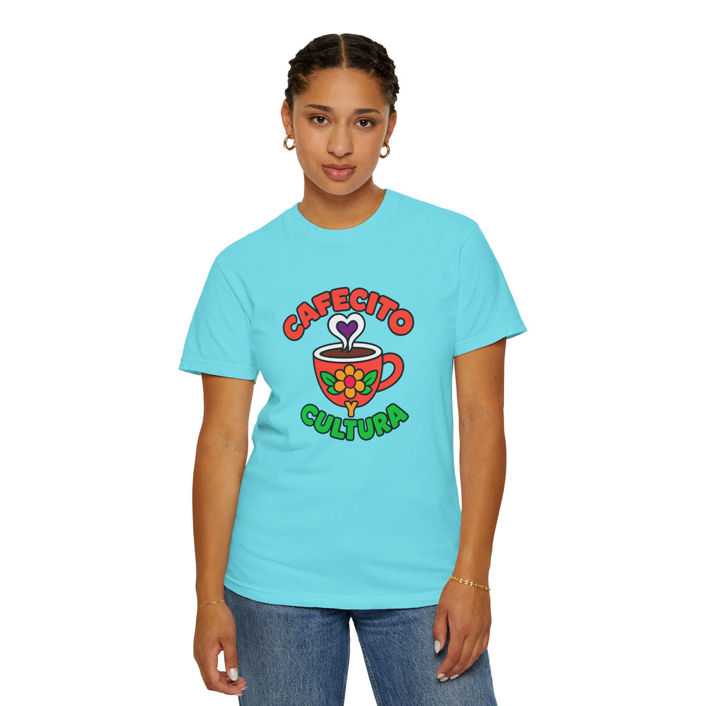 Cafecito Y Cultura Heavyweight Tee ☕🌼