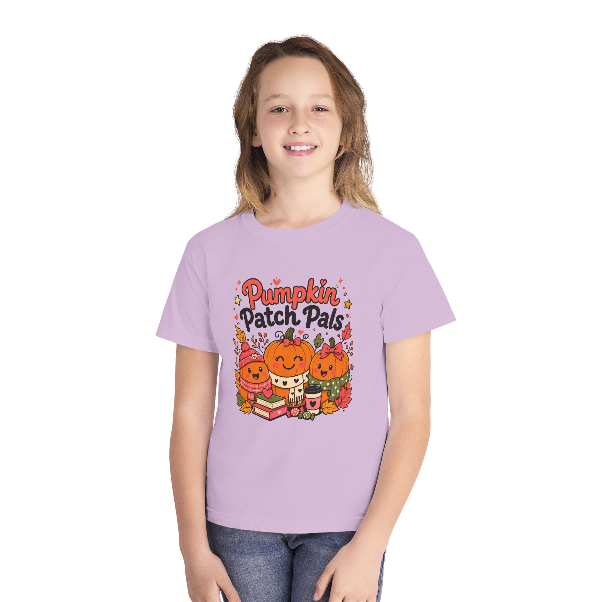 Pumpkin Patch Pals Youth Autumn Tee 🎃🍎