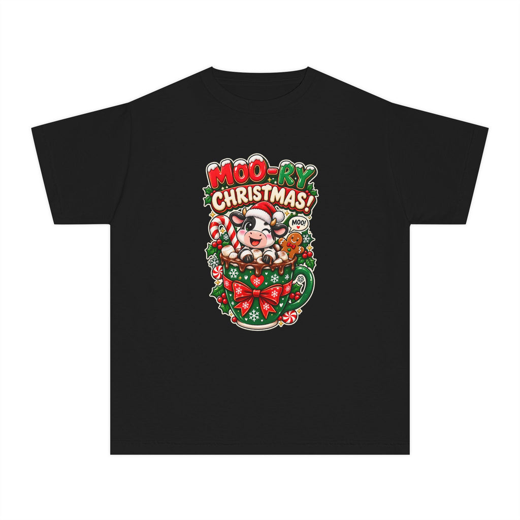 MOO-RY Christmas Youth Tee