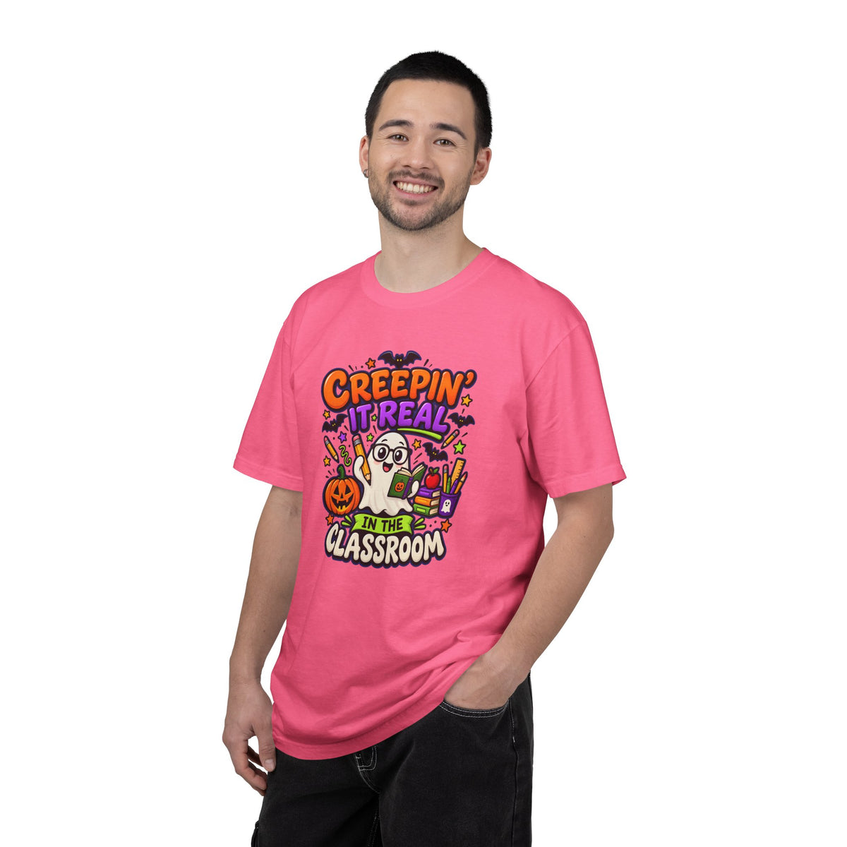 Creepin' It Real in the Classroom Halloween T-Shirt