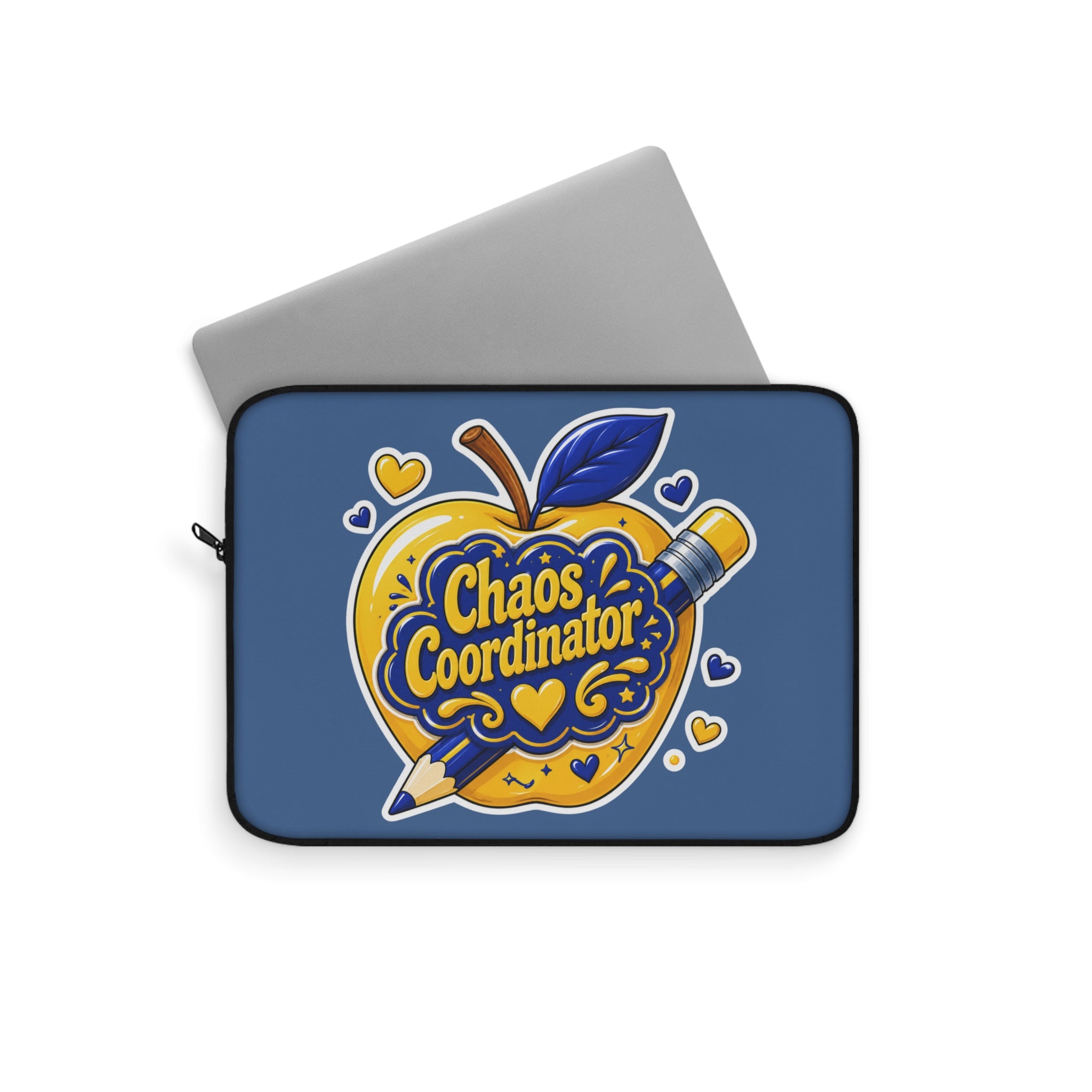 Chaos Coordinator - Vibrant Blue Apple Laptop & iPad Sleeve