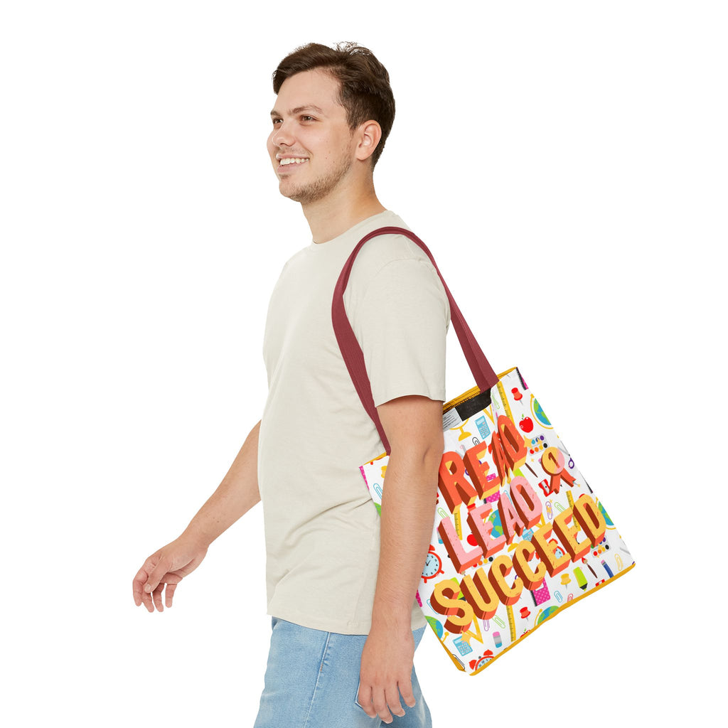 Read Lead to #1 Succeed - Tote Bag (AOP)
