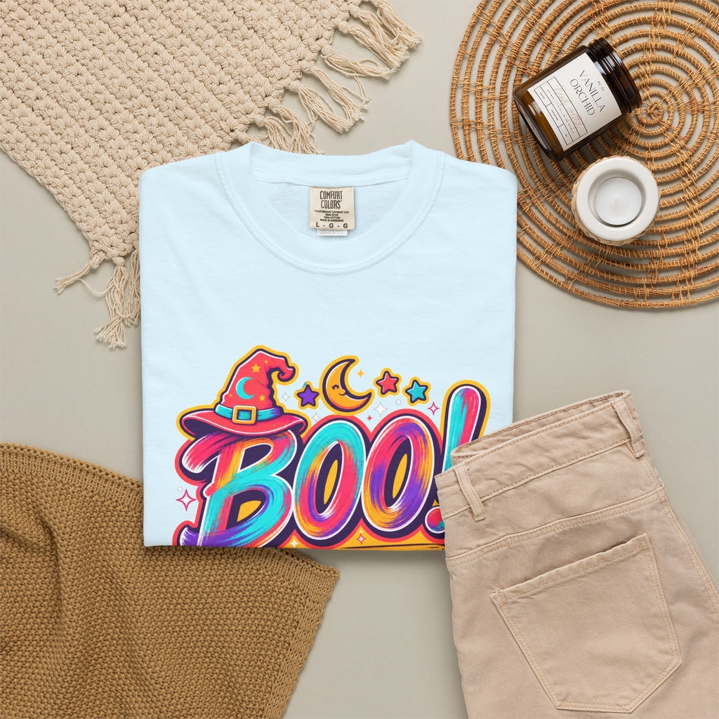 BOO! Spooky Season Heavyweight Tee 🎃✨