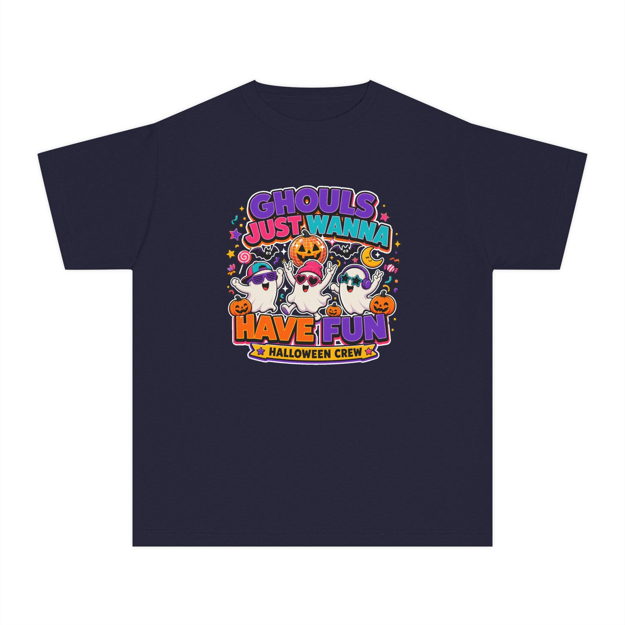 Ghouls Just Wanna Have Fun Youth Halloween Tee 🎃👻