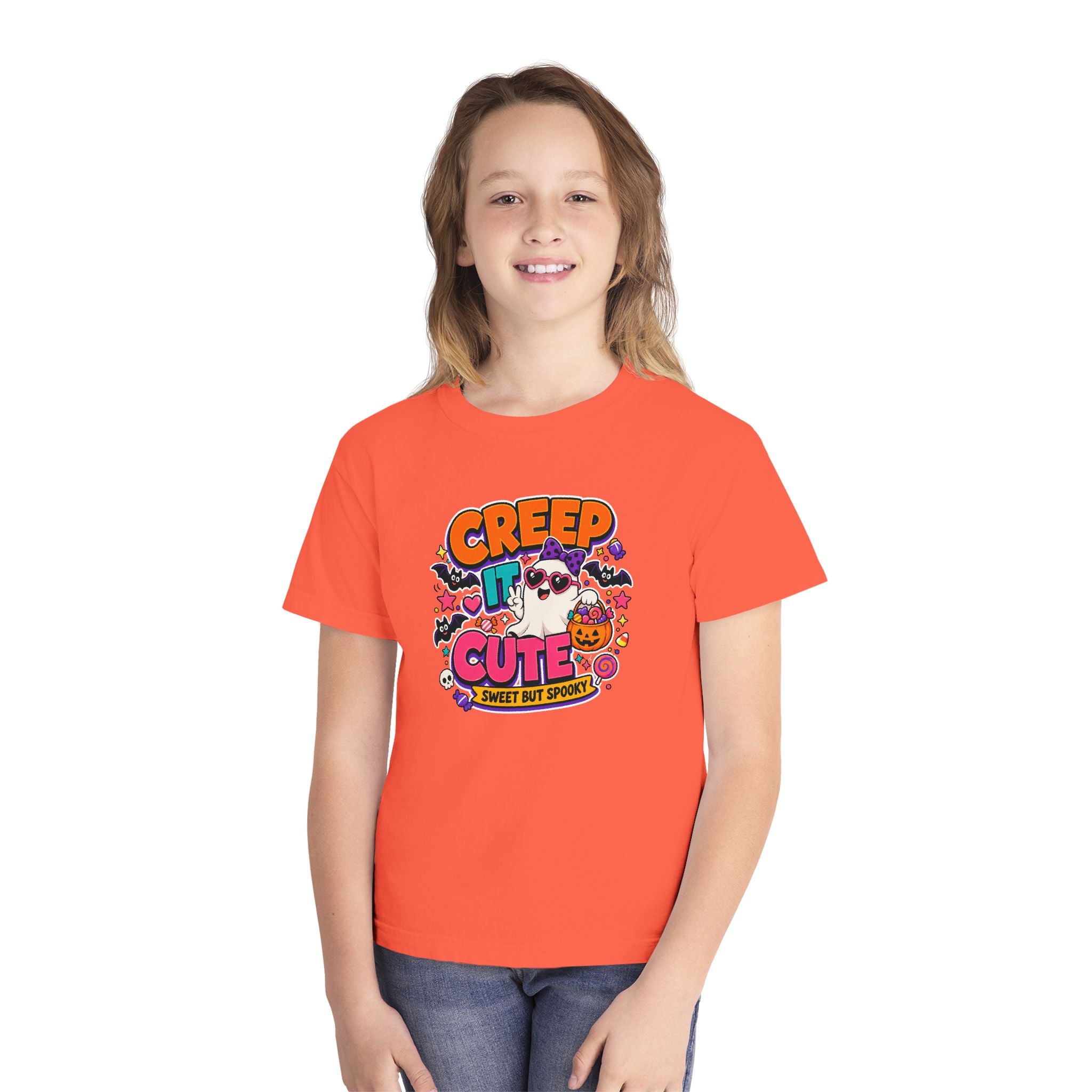 Creep It Cute Youth Halloween Tee 👻🍬