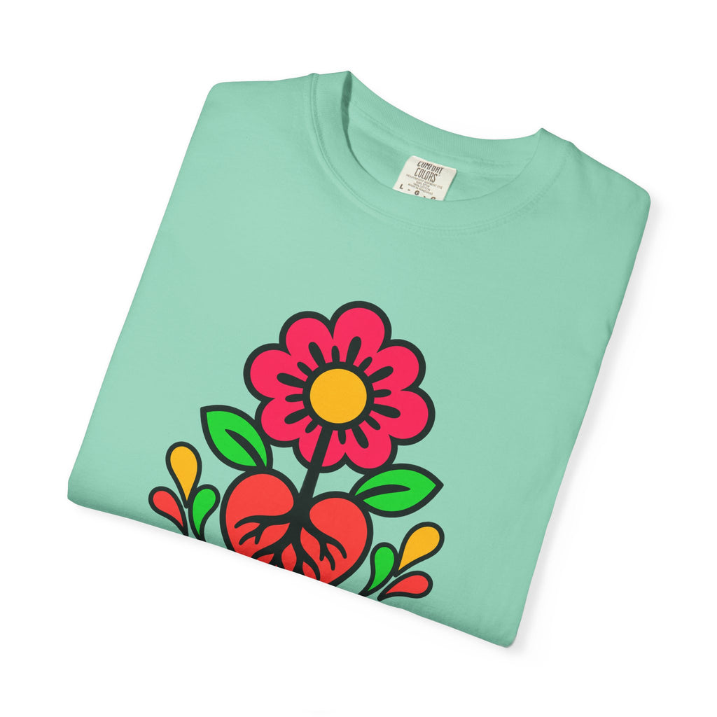 Raíces Fuertes Latino Heritage Heavyweight Tee 🌺❤️