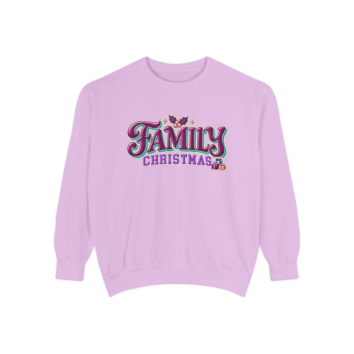 Family Christmas Retro Holiday Sweatshirt