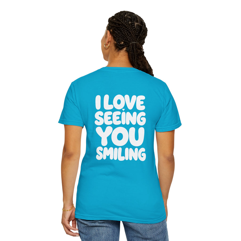 Hi Lovely Human — Inspirational Garment-Dyed Adult T-Shirt